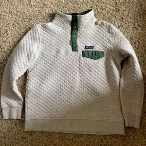 Patagonia Women’s Organic Cotton Quilt Snap-T® Pullover; Size Large